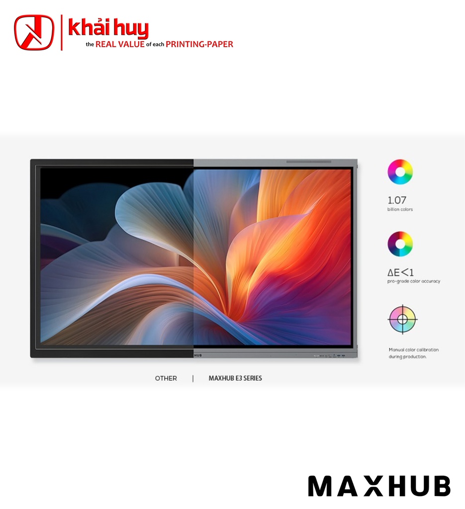 MÀN HÌNH TƯƠNG TÁC GIÁO DỤC MAXHUB E6530