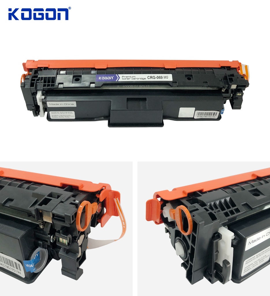 Hộp mực in laser KOGON CRG-069M (1.9K, cyan, có chíp) - Dùng cho máy LBP 674cx/ 673cdw