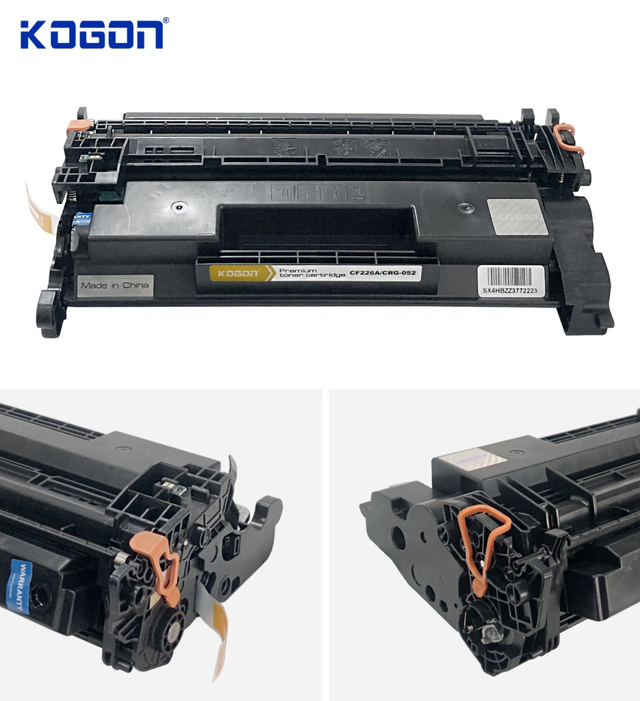 Hộp mực in laser KOGON PLATINUM CF226A/CRG-052 Universal (3.1K, black, có chíp) - Dùng cho máy M402n/ 402d * LBP 214dw/ 215dw