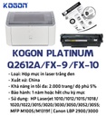 Hộp mực in laser KOGON PLATINUM Q2612A/FX-9/FX-10 Universal (2K, black, không chíp) - Dùng cho máy 1010/ 1020 * LBP 2900/ 3000