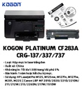 Hộp mực in laser KOGON PLATINUM CF283A/CRG-137/337/737 Universal (1.5K, black, có chíp) - Dùng cho máy Pro M125/ 127fn * LBP 221d/ 151dw
