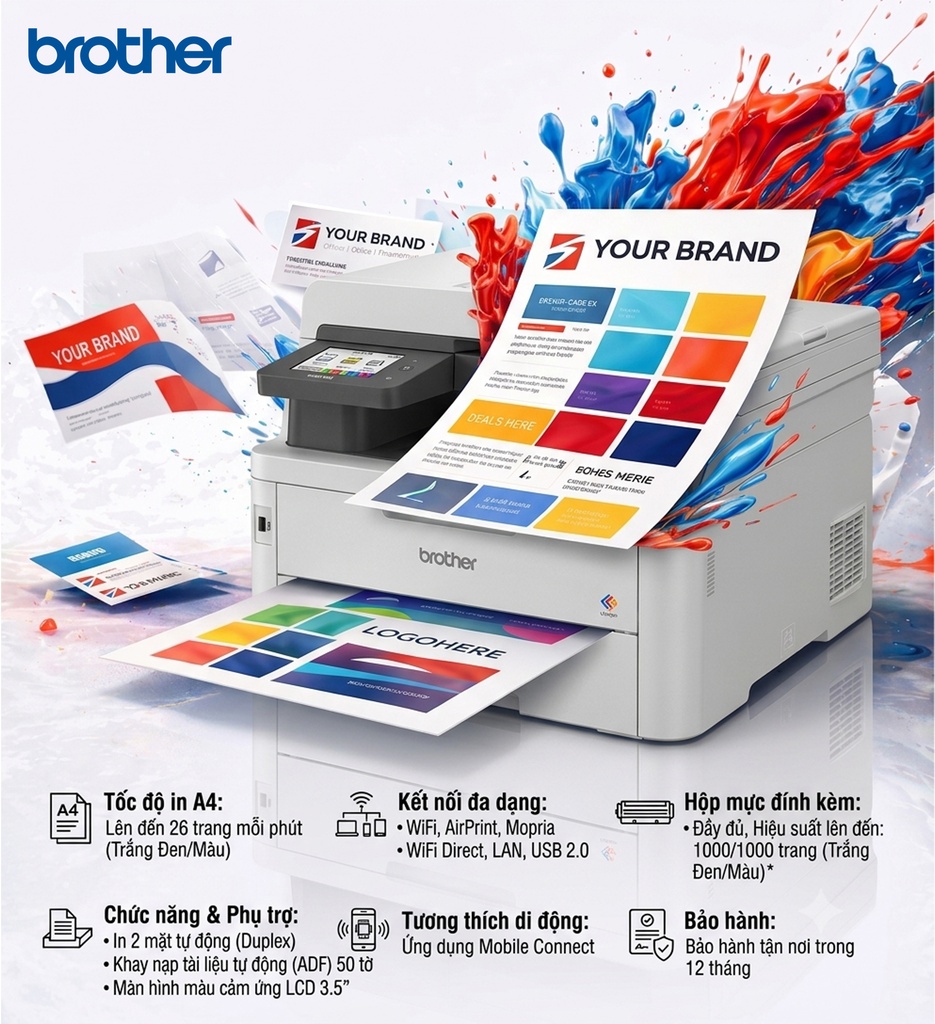 MÁY IN LASER MÀU BROTHER MFC-L3760CDW