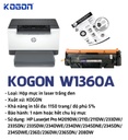 HỘP MỰC IN LASER KOGON W1360A (KHÔNG CHIP)