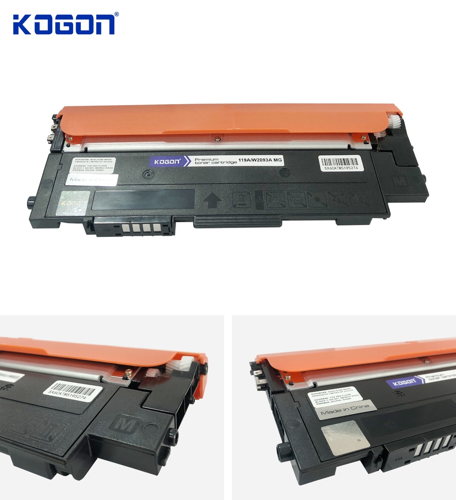 Hộp mực in laser KOGON W2093A (0.7K, magenta, có chíp) - Dùng cho máy 150a/ 178nw