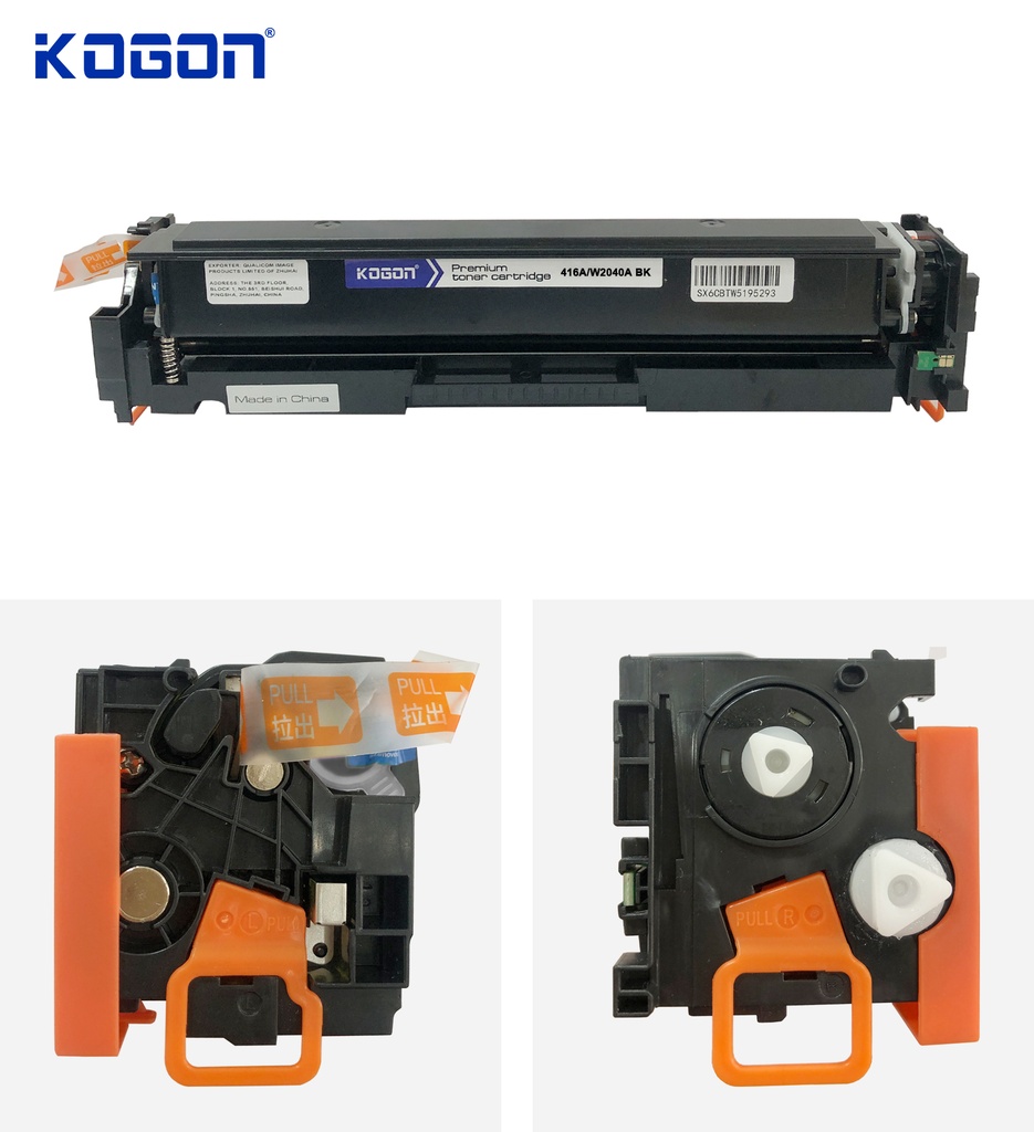 Hộp mực in laser KOGON W2040A (2.3K, black, có chíp) - Dùng cho máy Pro M454dn/ M479dw