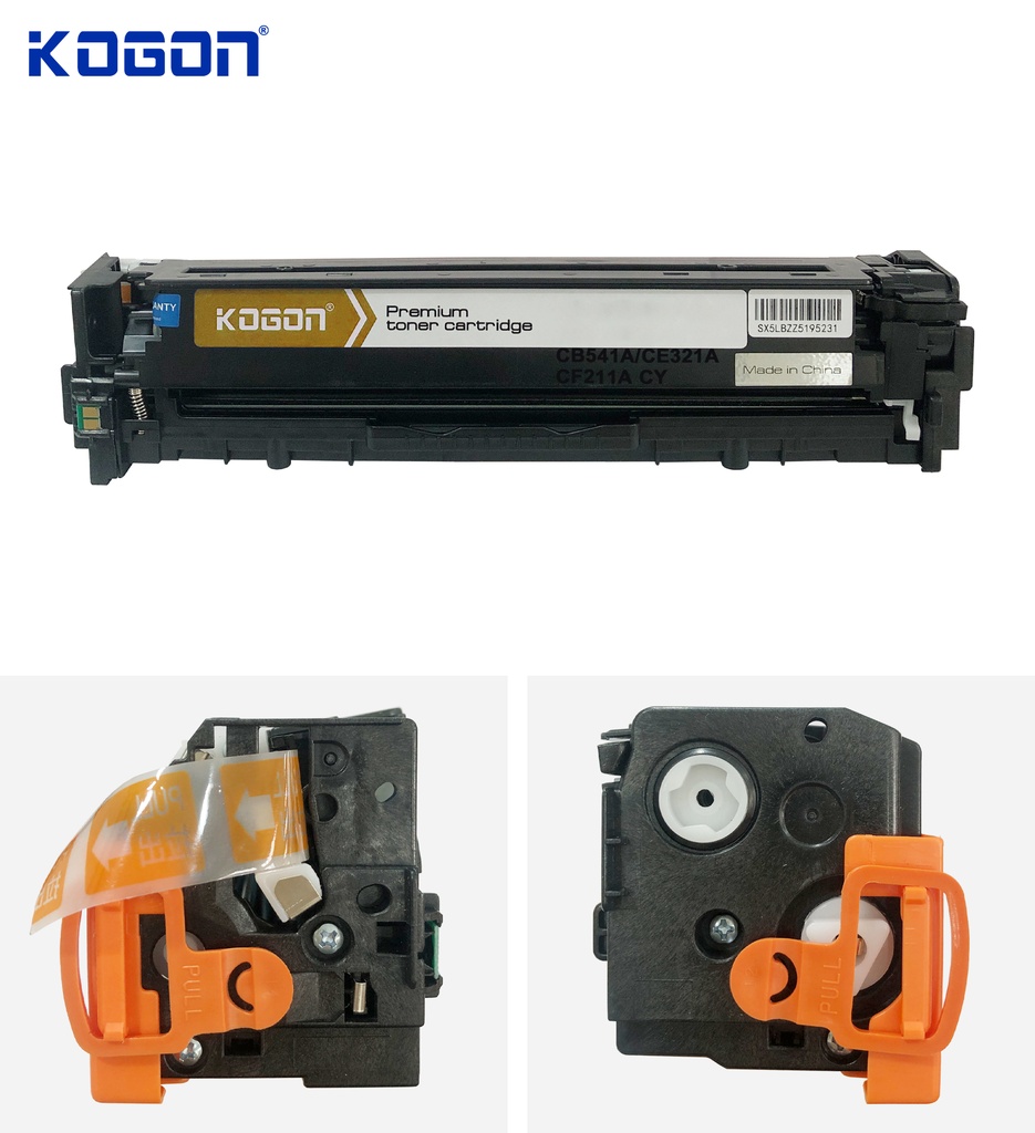 Hộp mực in laser KOGON PLATINUM CB541A/CE321A/CF211A Universal (1.8K, cyan, có chíp) - Dùng cho máy CP1215/ 1510/ 1518