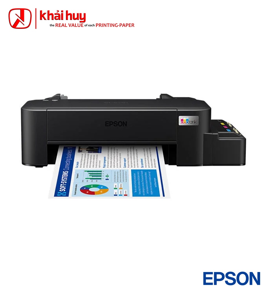 Máy in phun màu EPSON Ecotank L121 (A4, đơn năng, 4,8ppm) - Chính hãng