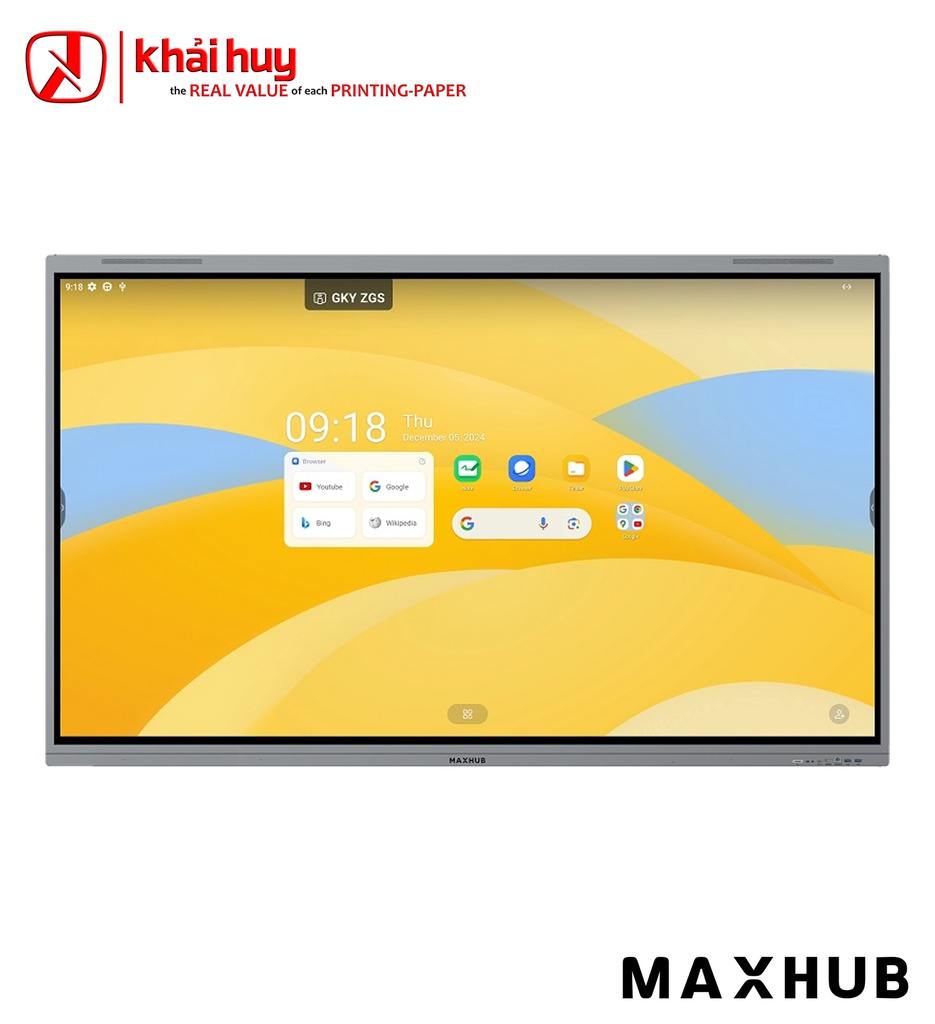 Màn hình tương tác giáo dục MAXHUB U8630 (86", 50 điểm chạm, 500 nits, 4K Ultra HD) - Chính hãng