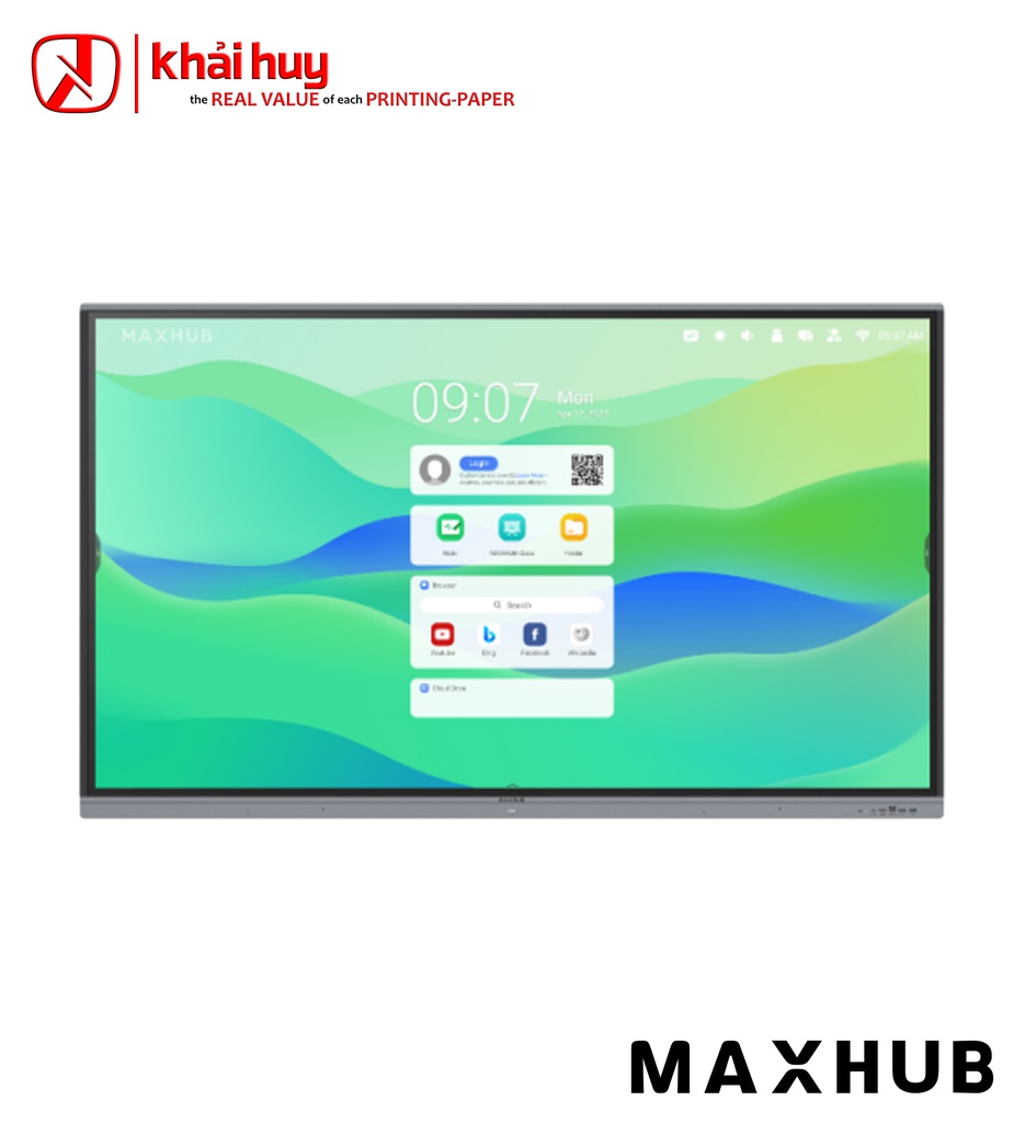 Màn hình tương tác giáo dục MAXHUB E6521L (65", 40 điểm chạm, 400 nits, 4K Ultra HD) - Chính hãng