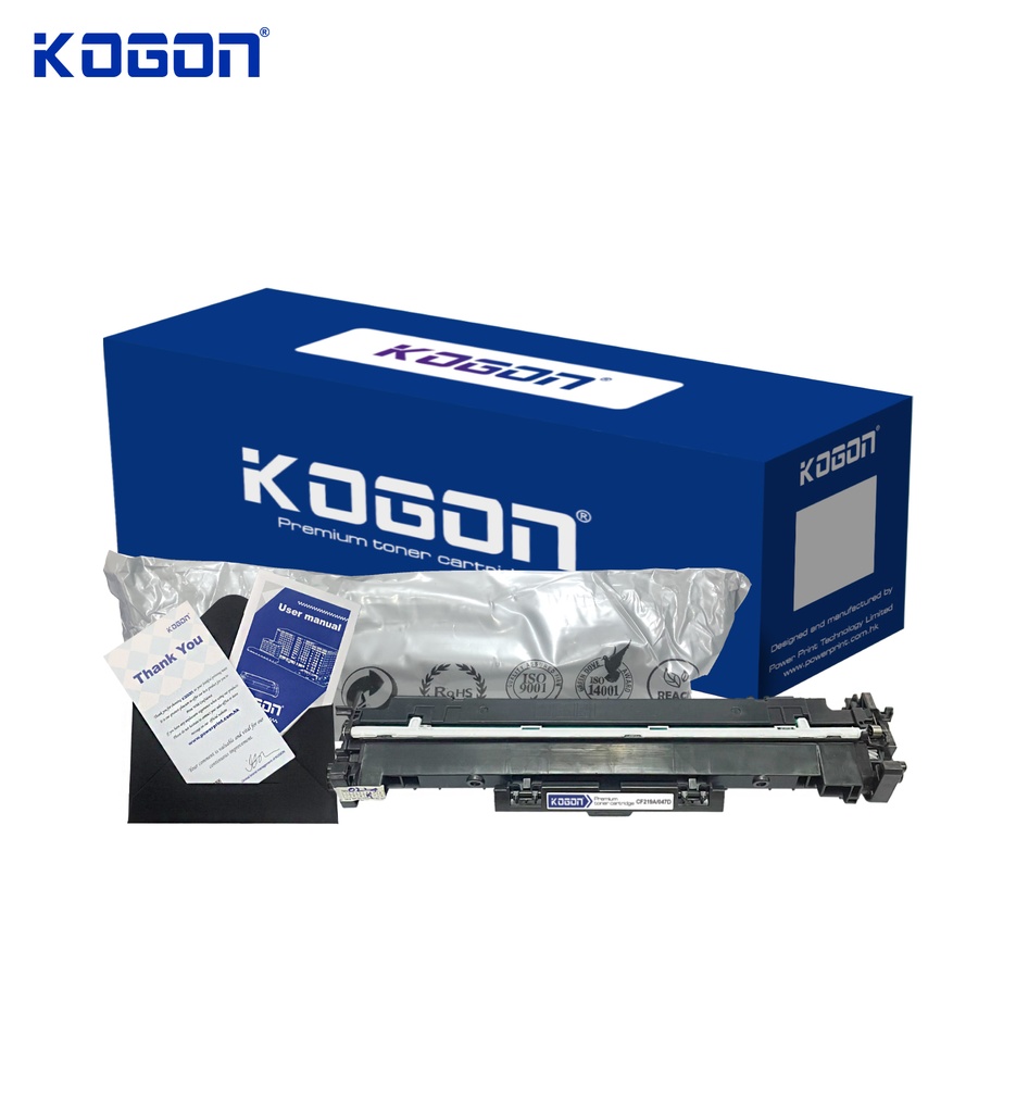Hộp trống in laser KOGON CF219A drum unit (12K, black, có chip) - Dùng cho máy Pro M102a/ 130a