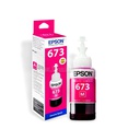 Mực nạp nước EPSON 673M-C13T673300 (70ml, magenta, chính hãng) - Dùng cho hộp mực máy in phun L800/ L805/ L850
