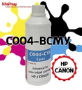 Mực nạp nước KMAX C04CYA-03 (100ml, cyan, dyeUV) - Dùng cho hộp mực máy in phun G1010/ G2010/ G3010
