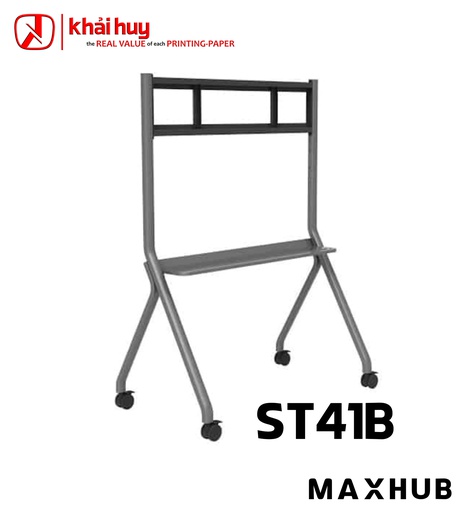 [LPKKTTC1561/3] Chân đế di động MAXHUB ST41B (Tải trọng 100kg) - Dùng treo màn hình tương tác, LCD, TV