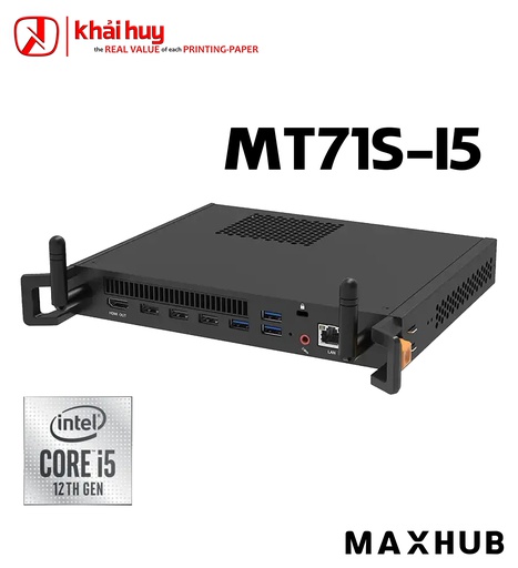 [TBNGOVI1561/4] Mô-đun máy tính gắn rời MAXHUB MT71S-i5 (12450H, DDR4 16Gb, SSD 256Gb) - Dùng cho màn hình doanh nghiệp Maxhub dòng V6/ V7