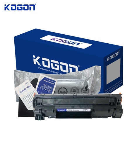 [HMUCLSR1561/257] Hộp mực in laser KOGON CF279A (1K, black, có chíp) - Dùng cho máy Pro M12w/ M12a/ M26a