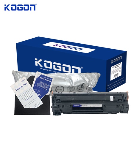 [HMUCLSR1561/248] Hộp mực in laser KOGON 278A/285A/435A/436A Universal (2.1K, black, có chíp) - Dùng cho máy  P1005/ 1106 * LBP 6230/ 6200d/ 6000dn