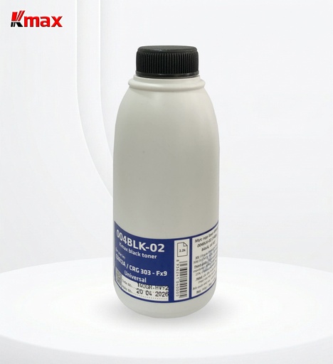 [MNAPLSR1551/56] Mực nạp laser KMAX 004BLK-02 (140gr, black, có từ) - Dùng cho hộp mực máy in 1010/ 2015 * LBP 2900